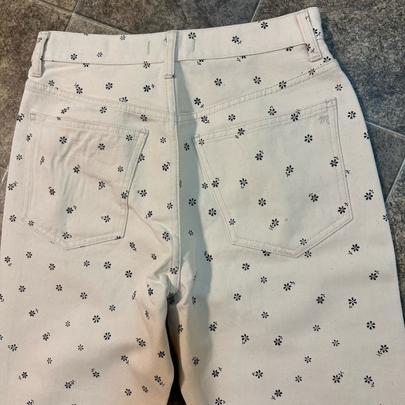 MADEWELL The '90s Straight Jean in Daisy Drizzle NWT - Picture 9 of 10